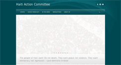 Desktop Screenshot of haitisolidarity.net